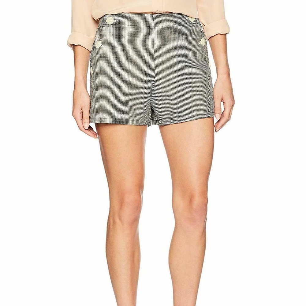Trina Turk Women's Maura Striped Sailor Short - Picture 1 of 3